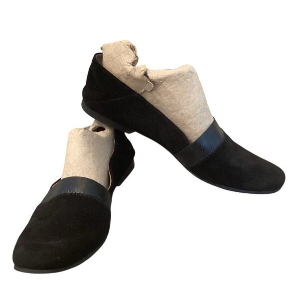 Johnston & Murphy Womens Slip On Shoes Flats Loafers Black US 8 8M Work Office - Picture 1 of 10